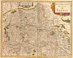 Île-de-France, Francia da Frederick de Wit