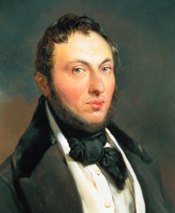 Adrien Dauzats, dipinto di Federico Madrazo da Frederico de Madrazo