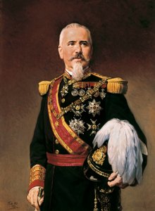 Ritratto di Arsenio Martinez Campos Anton (1831-1900), politico e militare spagnolo, c.1880 da Frederico de Madrazo