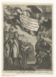Dispute di Reinhard Bachow von Echt e Hieronymus Treutler da Frederik Bouttats (I)