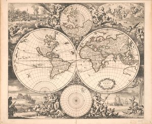Nova totius terrarum orbis tabula da Frederik de Wit
