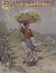 A Biarritz. Copertina di Le Figaro Illustré, marzo 1895