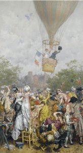 Ascesa del pallone da Frederik Hendrik Kaemmerer