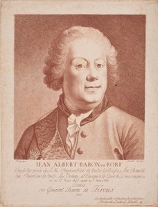 Ritratto del Barone Johann Albrecht von Korff 1697-1766, metà del XVIII sec.