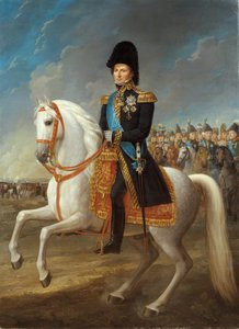Ritratto di Jean Baptiste Jules Bernadotte, Maresciallo di Francia, Re di Svezia e Norvegia da Fredric Westin