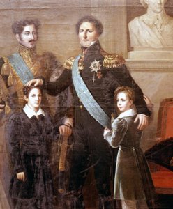 La dinastia Bernadotte di Svezia (dettaglio) da Fredric Westin
