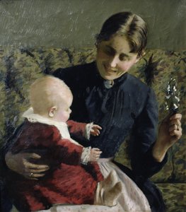 Astrid in grembo alla nonna da Fredrik Kolstoe