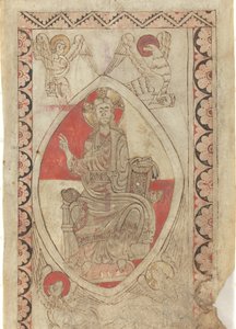 Cristo in Maestà da French 12th Century