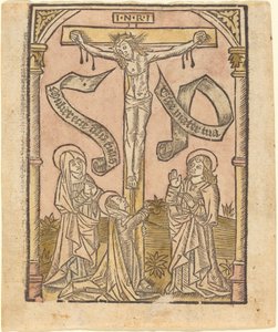 La crocifissione da French 15th Century