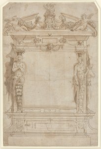 Progetto per una struttura architettonica da French 16th Century