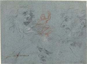Studio di Teste da French 17th Century