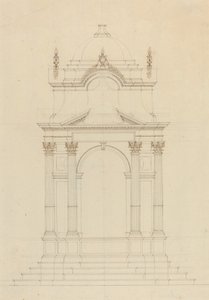 Progetto per un baldacchino