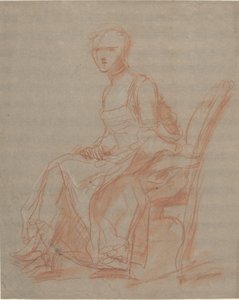 Donna seduta