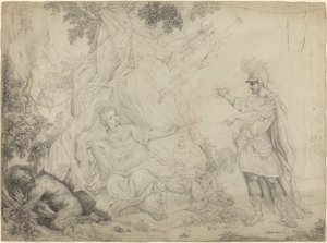 Circe e Ulisse da French 19th Century
