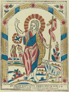 San Giovanni Battista prega per noi da French 19th Century