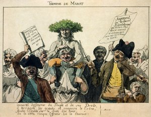 Il trionfo di Marat, 1793 da French Master