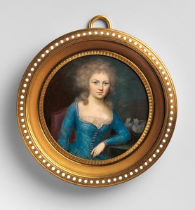 Ritratto di una donna da French Painter
