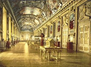 Una galleria del Louvre, Parigi da French Photographer