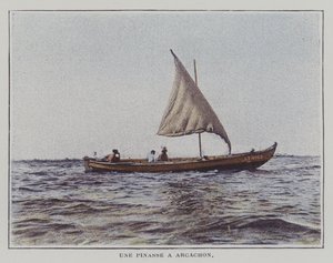 Una lancia ad Arcachon, Francia da French Photographer
