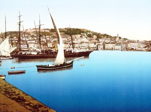 Veduta del porto di Cette, Francia da French Photographer