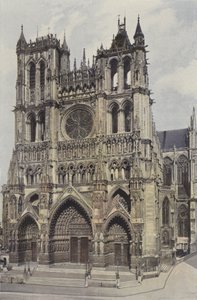 Amiens, Facciata della cattedrale da French Photographer