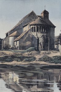 Ardentes, Chiesa, Lato sud da French Photographer