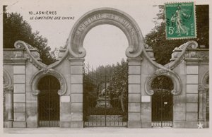 Asnieres, il cimitero dei cani
