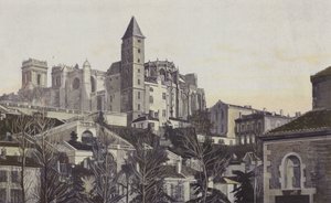 Auch, Cattedrale, Insieme SE da French Photographer