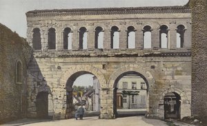 Autun, Porta Saint-Andre, Insieme da French Photographer