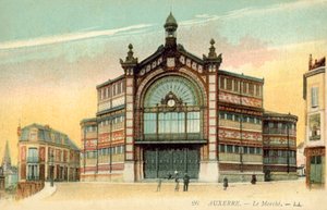 Auxerre, Francia, il mercato da French Photographer