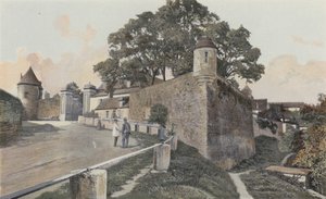 Avallon, Vecchie fortificazioni da French Photographer