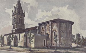 Avensan, Chiesa, Insieme sud-est da French Photographer