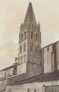 Bassac, Campanile della Chiesa da French Photographer