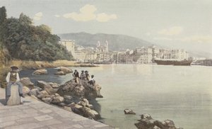 Bastia, Vista del vecchio Porto e della città da French Photographer