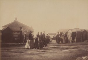 Stabilimento balneare a Villers-sur-Mer, Deauville, Francia da French Photographer