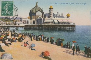 Spiaggia e Palais de la Jetée, Nizza
