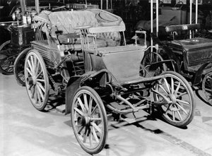 Auto Benz, 1898 da French Photographer