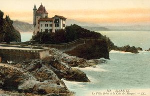 Biarritz, Villa Belsa, la Côte des Basques da French Photographer