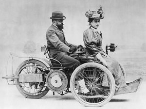 Voiturette di Bollée, 1896 da French Photographer