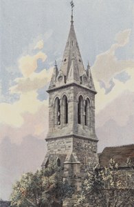 Bourbonne-les-Bains, Chiesa, Campanile e guglia da French Photographer