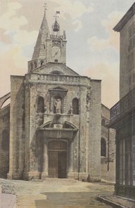 Bourg-Saint-Andéol, chiesa, facciata ovest da French Photographer