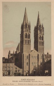 Caen, Chiesa Saint Etienne da French Photographer