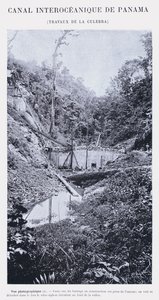 Canale Interoceanico di Panama, lavori di La Culebra da French Photographer