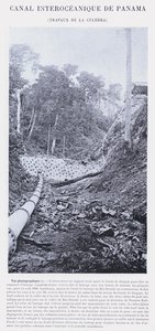 Canale Interoceanico di Panama, lavori di La Culebra da French Photographer