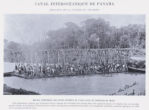 Canale Interoceanico di Panama, Lavori della Valle del Chagres