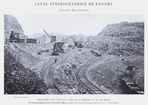 Canale Interoceanico di Panama, Lavori delle Chiuse