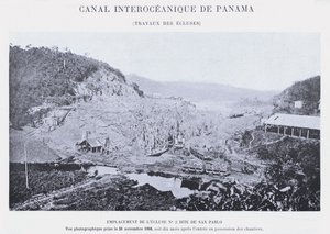 Canale Interoceanico di Panama, Lavori delle Chiuse