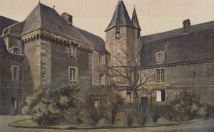 Carrouge, Castello, Facciata sul cortile da French Photographer