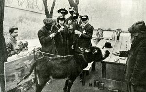 Celebrare la burla: al Salon des Independants nel 1910 fu presentato un dipinto firmato dal "Pittore Futurista Eccessivo" Boronali, intitolato "Et le soleil fell asleep sur l