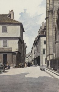 Chalon-sur-Saone, Rue aux Fevres da French Photographer